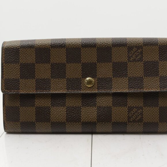 LOUIS VUITTON Portefeuille Sarah Bi-fold Wallet long purse - Picture 1 of 11